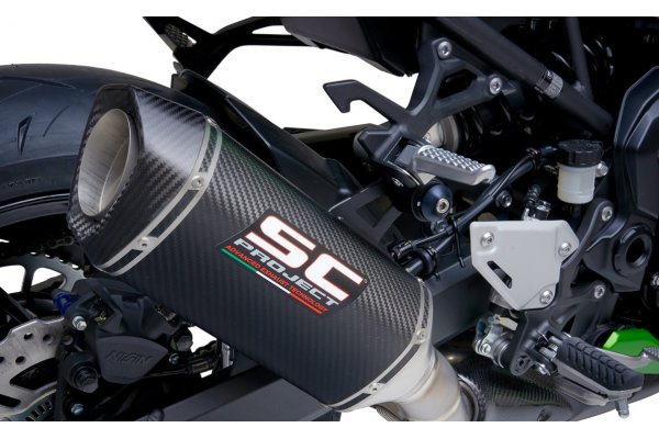 Układ wydechowy SC-PROJECT SC1-S KARBON SLIP-ON KAWASAKI Z 900 2020-2022