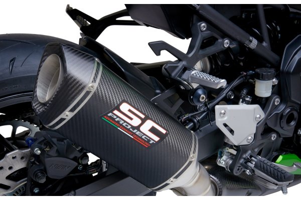 Układ wydechowy SC-PROJECT SC1-S KARBON SLIP-ON KAWASAKI Z 900 2020