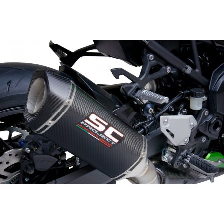 Układ wydechowy SC-PROJECT SC1-S KARBON SLIP-ON KAWASAKI Z 900 2020