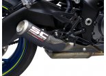 Układ wydechowy SC-PROJECT CR-T MESH KARBON SLIP-ON SUZUKI GSX-S 1000 2021-2022