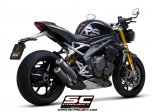 Układ wydechowy SC-PROJECT CR-T TWIN KARBON SLIP-ON TRIUMPH SPEED TRIPLE 1200 RS / RR 2021-2022