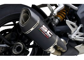 Układ wydechowy SC-PROJECT SC1-R GT KARBON SLIP-ON TRIUMPH SPEED TRIPLE 1200 RS / RR 2021-2022