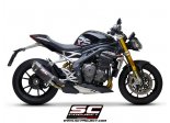 Układ wydechowy SC-PROJECT SC1-R GT KARBON SLIP-ON TRIUMPH SPEED TRIPLE 1200 RS / RR 2021-2022