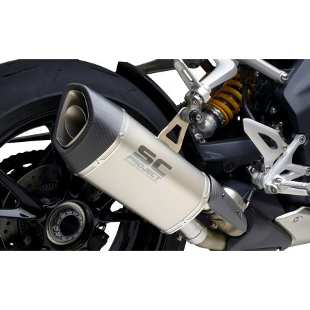 Układ wydechowy SC-PROJECT SC1-R GT TYTAN SLIP-ON TRIUMPH SPEED TRIPLE 1200 RS / RR 2021-2022