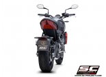 Układ wydechowy SC-PROJECT STR-1 STAL FULL SYSTEM TRIUMPH TRIDENT 660 2021-2022