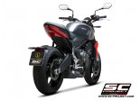 Układ wydechowy SC-PROJECT STR-1 STAL CZARNY FULL SYSTEM TRIUMPH TRIDENT 660 2021-2022