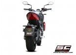 Układ wydechowy SC-PROJECT STR-1 STAL CZARNY FULL SYSTEM TRIUMPH TRIDENT 660 2021-2022