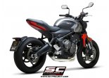 Układ wydechowy SC-PROJECT S1 TYTAN FULL SYSTEM TRIUMPH TRIDENT 660 2021-2022