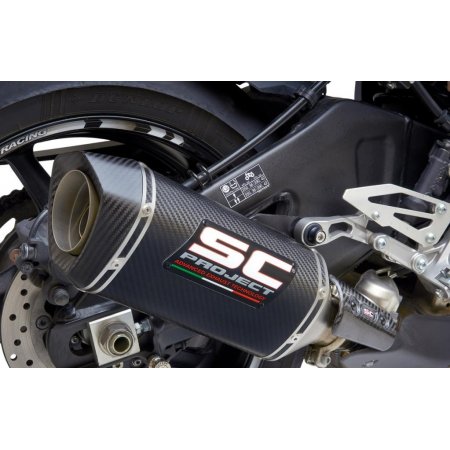 Układ wydechowy SC-PROJECT SC1-S KARBON SLIP-ON YAMAHA MT-10 2016 - 2020