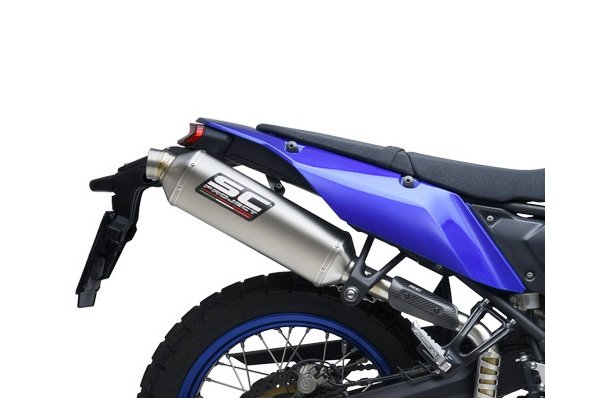 Układ wydechowy SC-PROJECT RALLY RAID TYTAN SLIP-ON YAMAHA TENERE 700 2019 - 2020